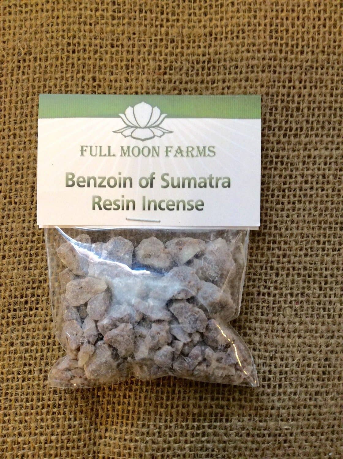 Full Moon Farms, LLC - Benzoin of Sumatra Resin Incense