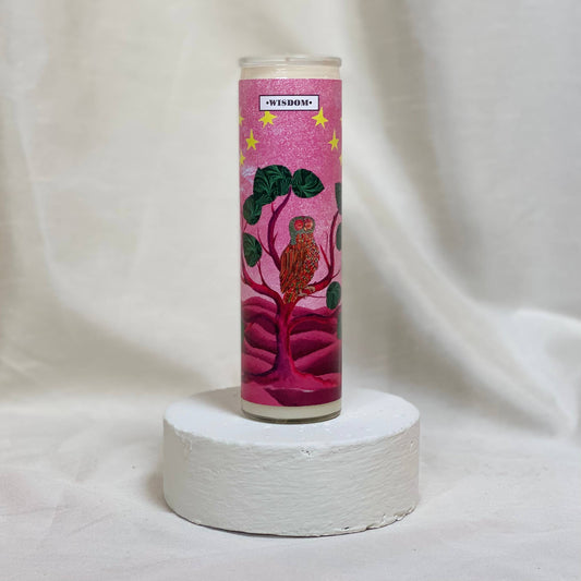 Snakes for Hair - Wisdom Ritual Altar Candle