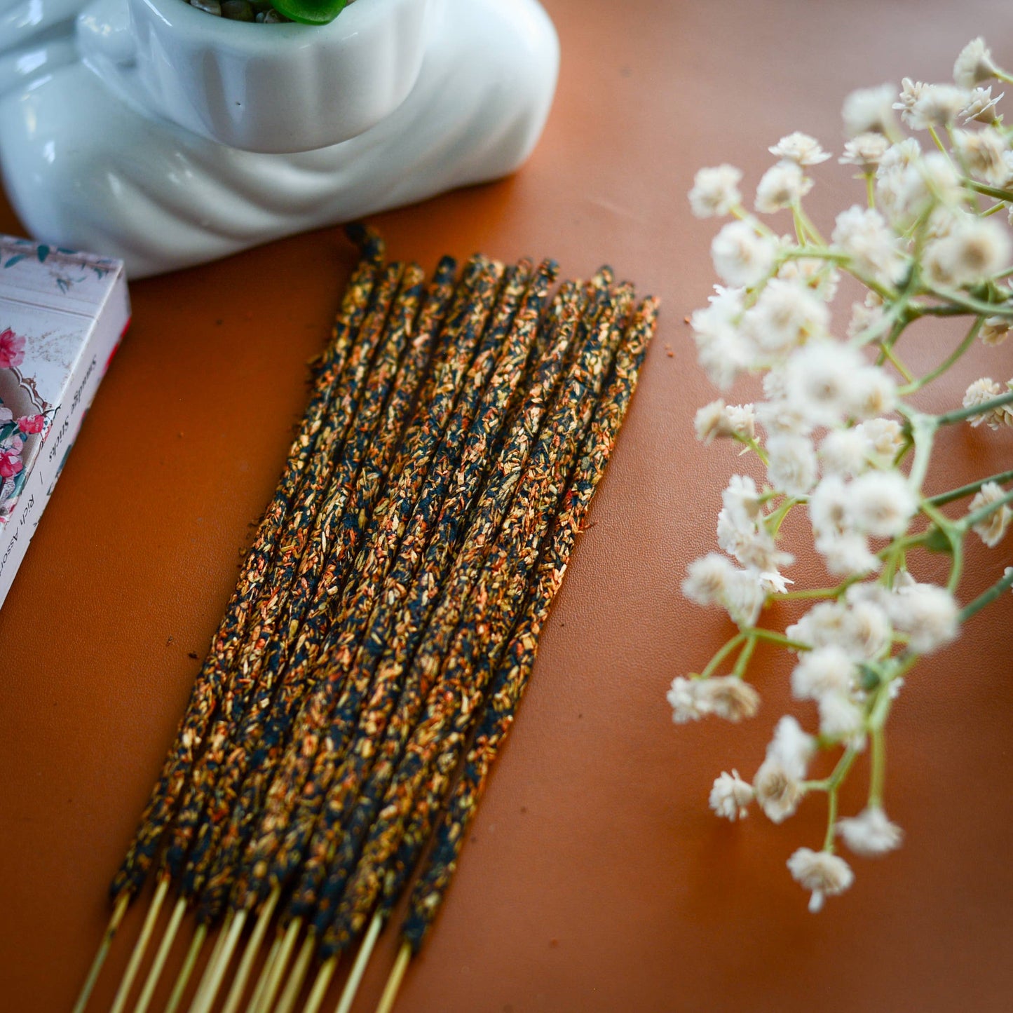 Auxilium Curations, LLC - Frankincense Smudge Incense Sticks 16 sticks