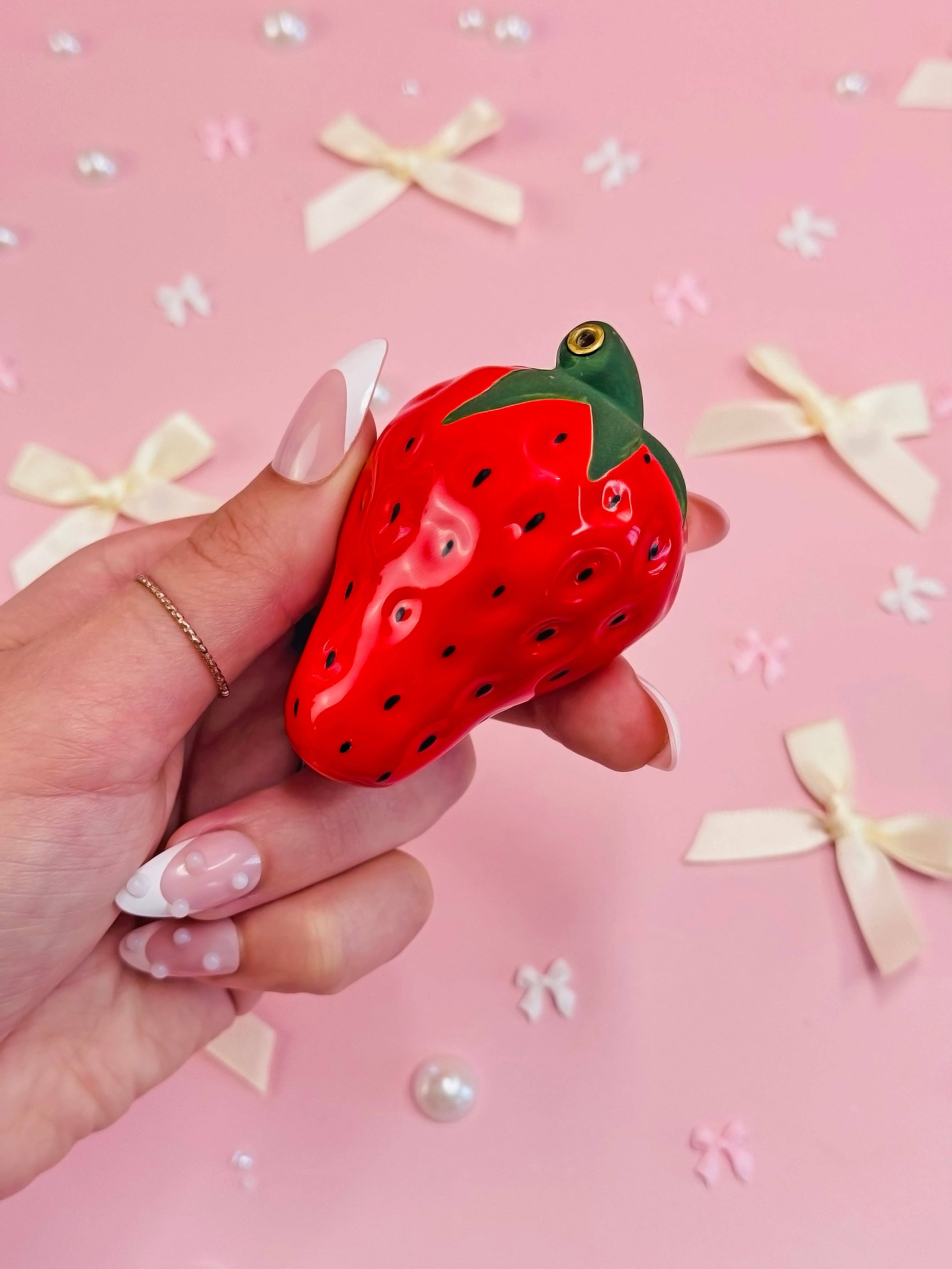STRAWBERRY INCENSE HOLDER