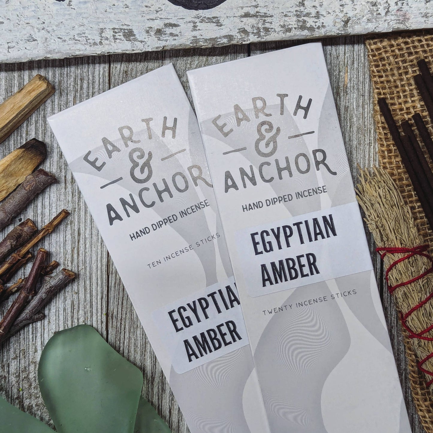 EGYPTIAN AMBER HAND DIPPED INCENSE