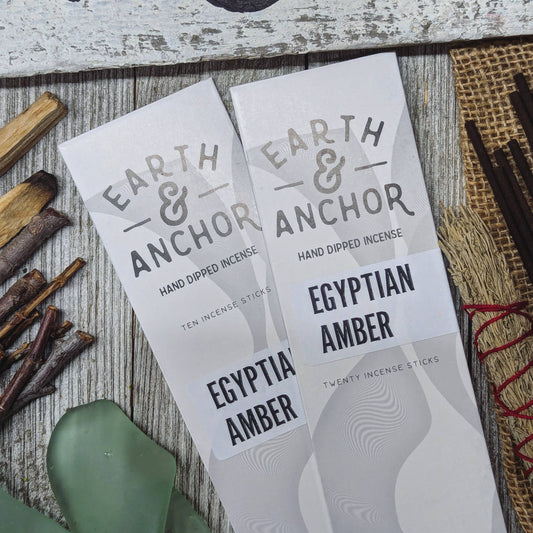 EGYPTIAN AMBER HAND DIPPED INCENSE