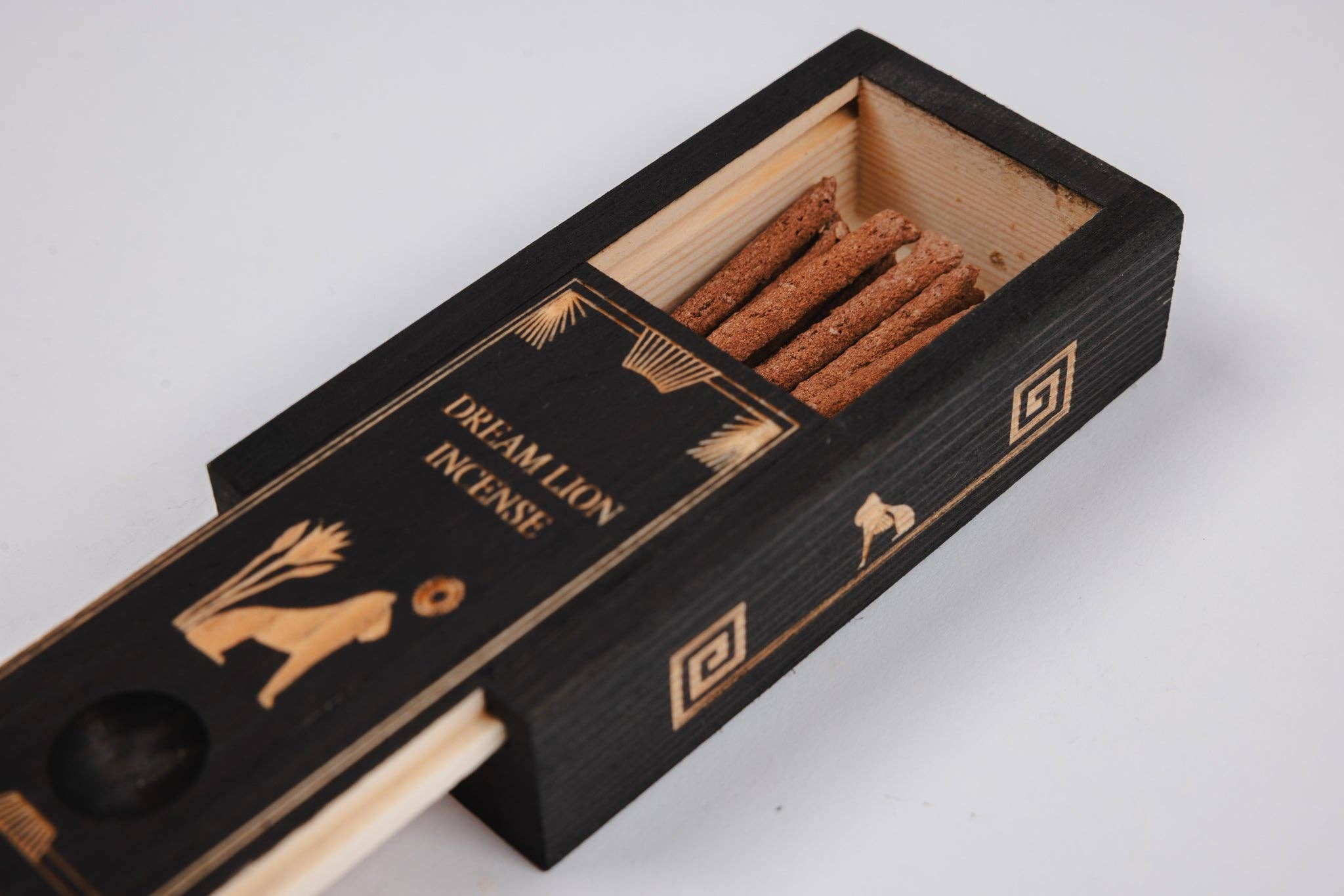 dream lion incense - The wish granter incense limited wooden box: Default Title