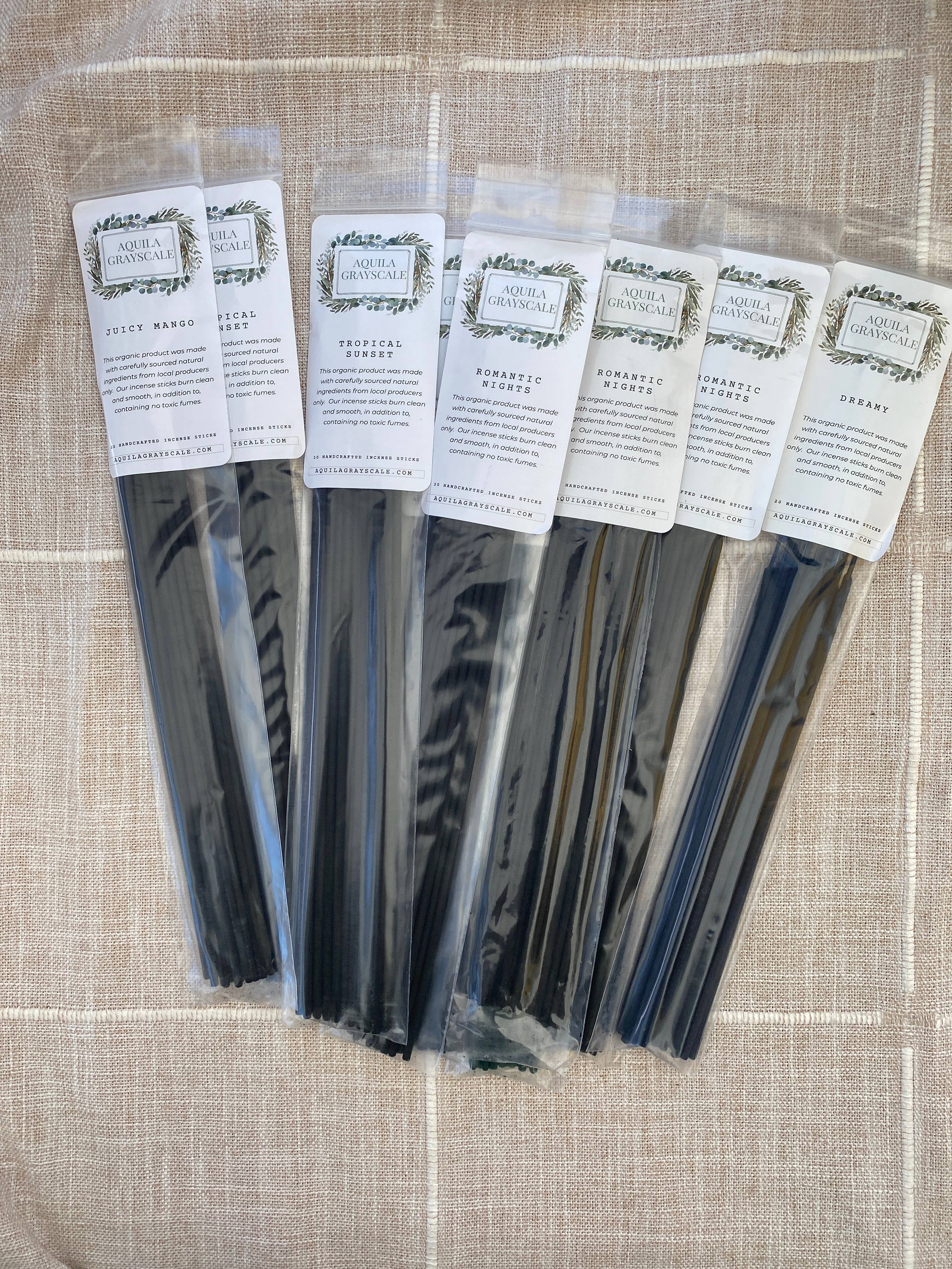 Aquila Grayscale - Woodsy Frankincense Incense Sticks