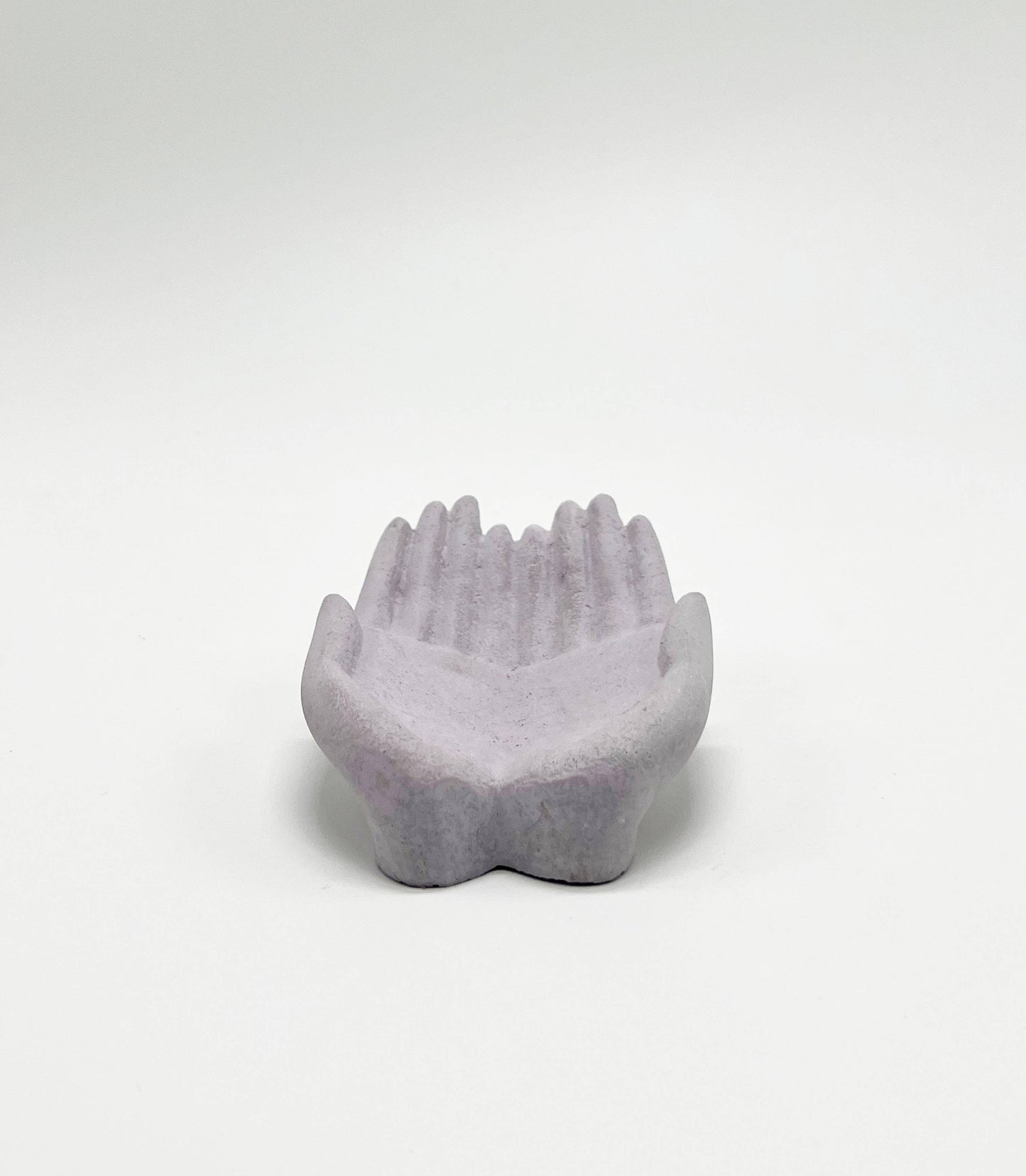 Uno Atelier - Double Palm Concrete Object: Purple
