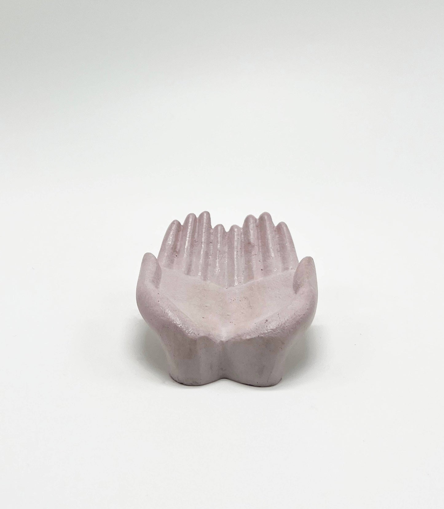 Uno Atelier - Double Palm Concrete Object: Purple