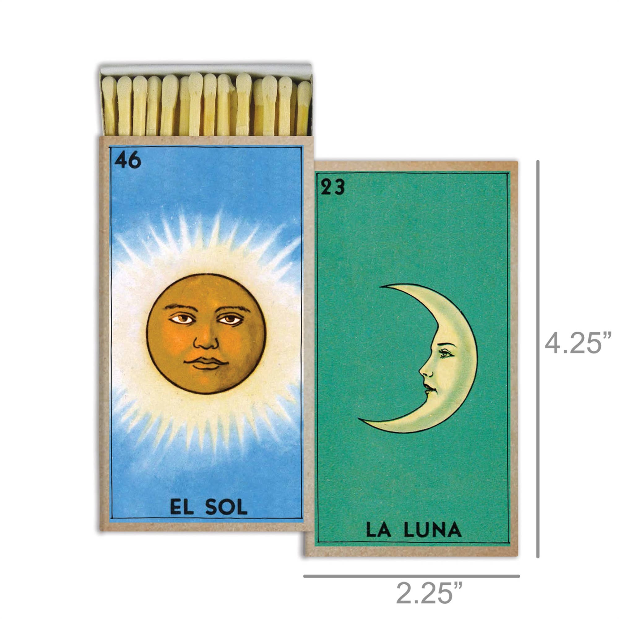 HomArt - Matches - El Sol and La Luna