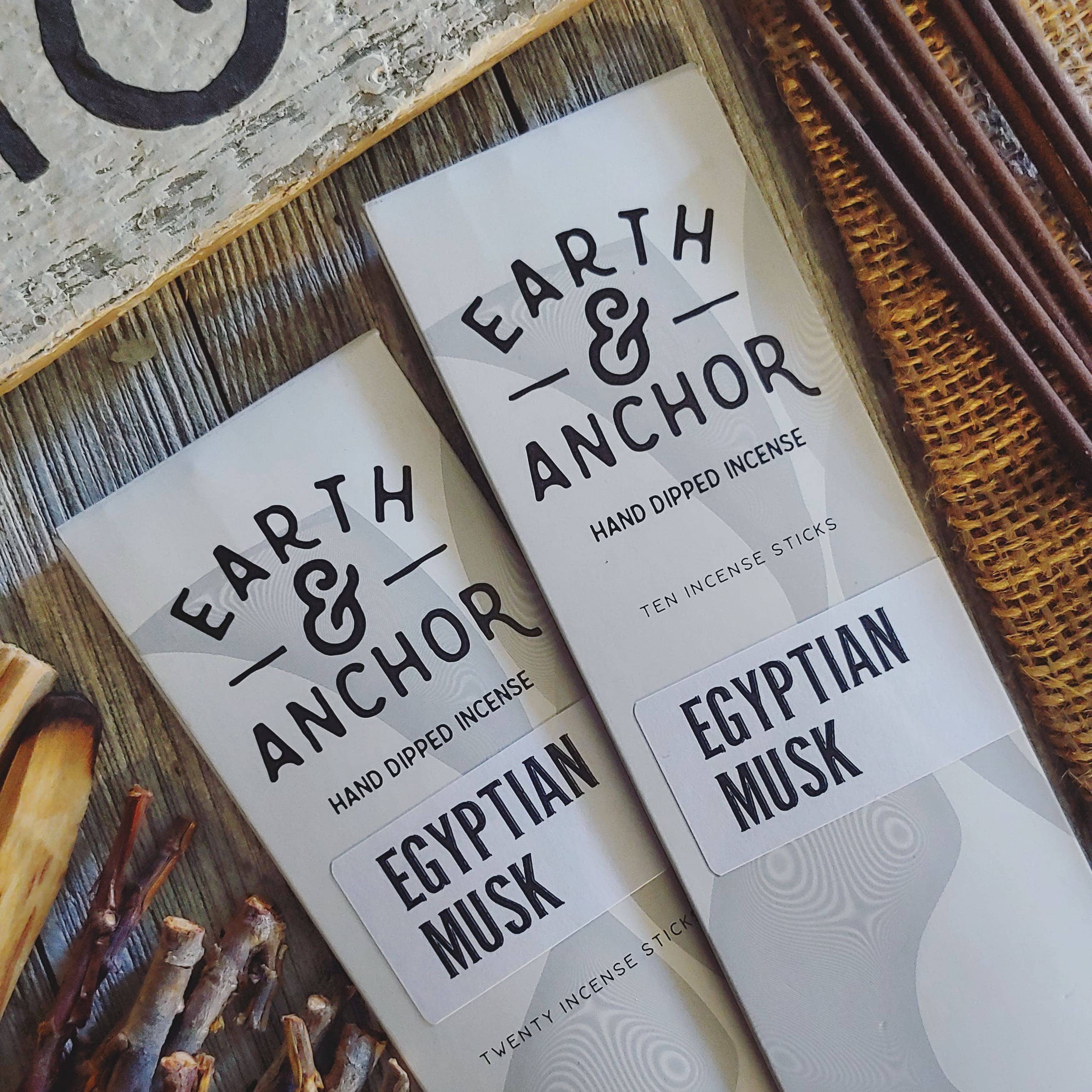 EGYPTIAN MUSK HAND DIPPED INCENSE