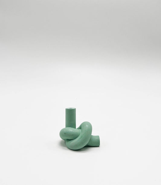 Uno Atelier - Knot Incense Holder: Green