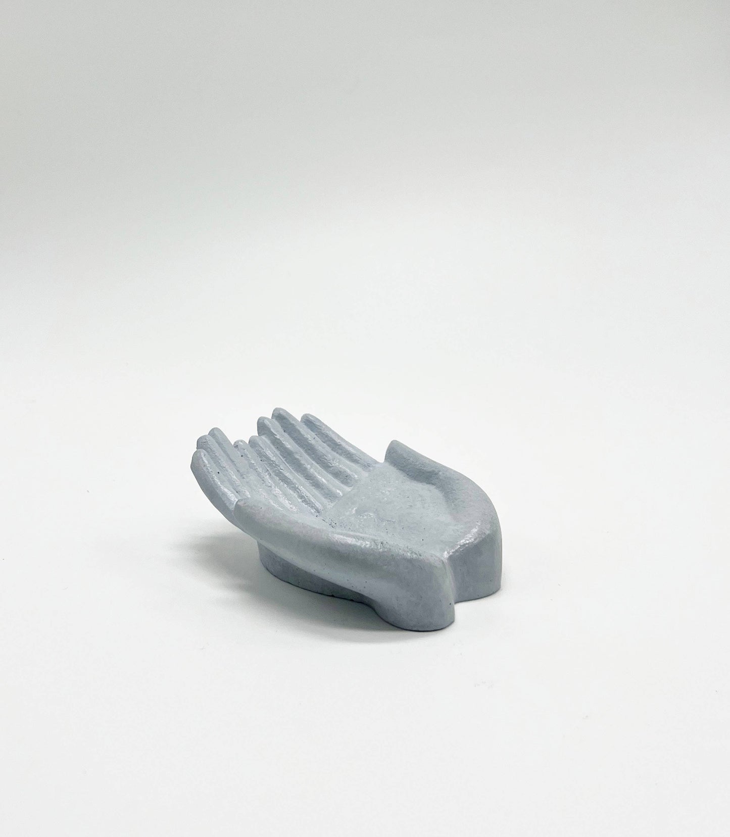 Uno Atelier - Double Palm Concrete Object: Purple