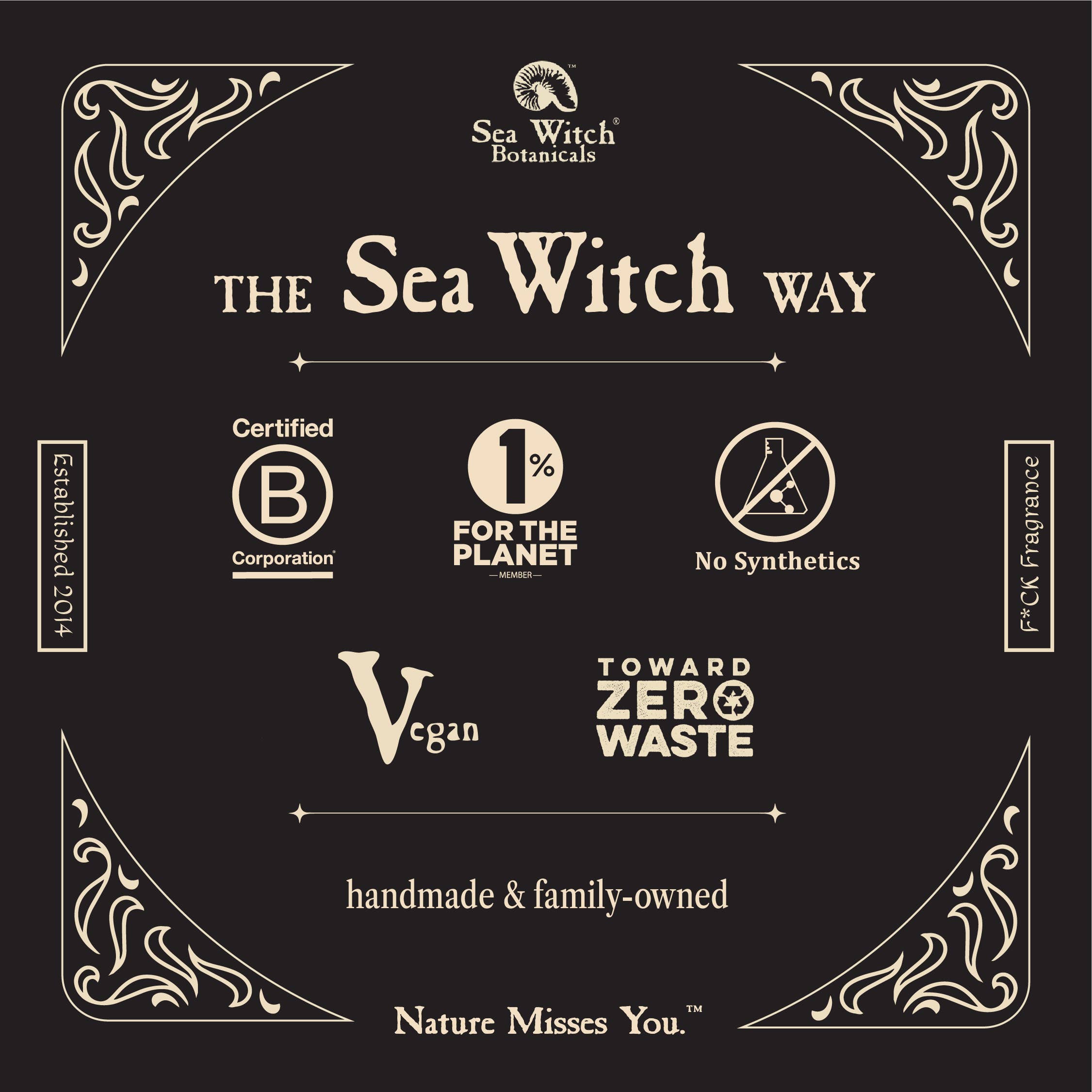 Sea Witch Botanicals - Incense 20pks - Waxing Moon