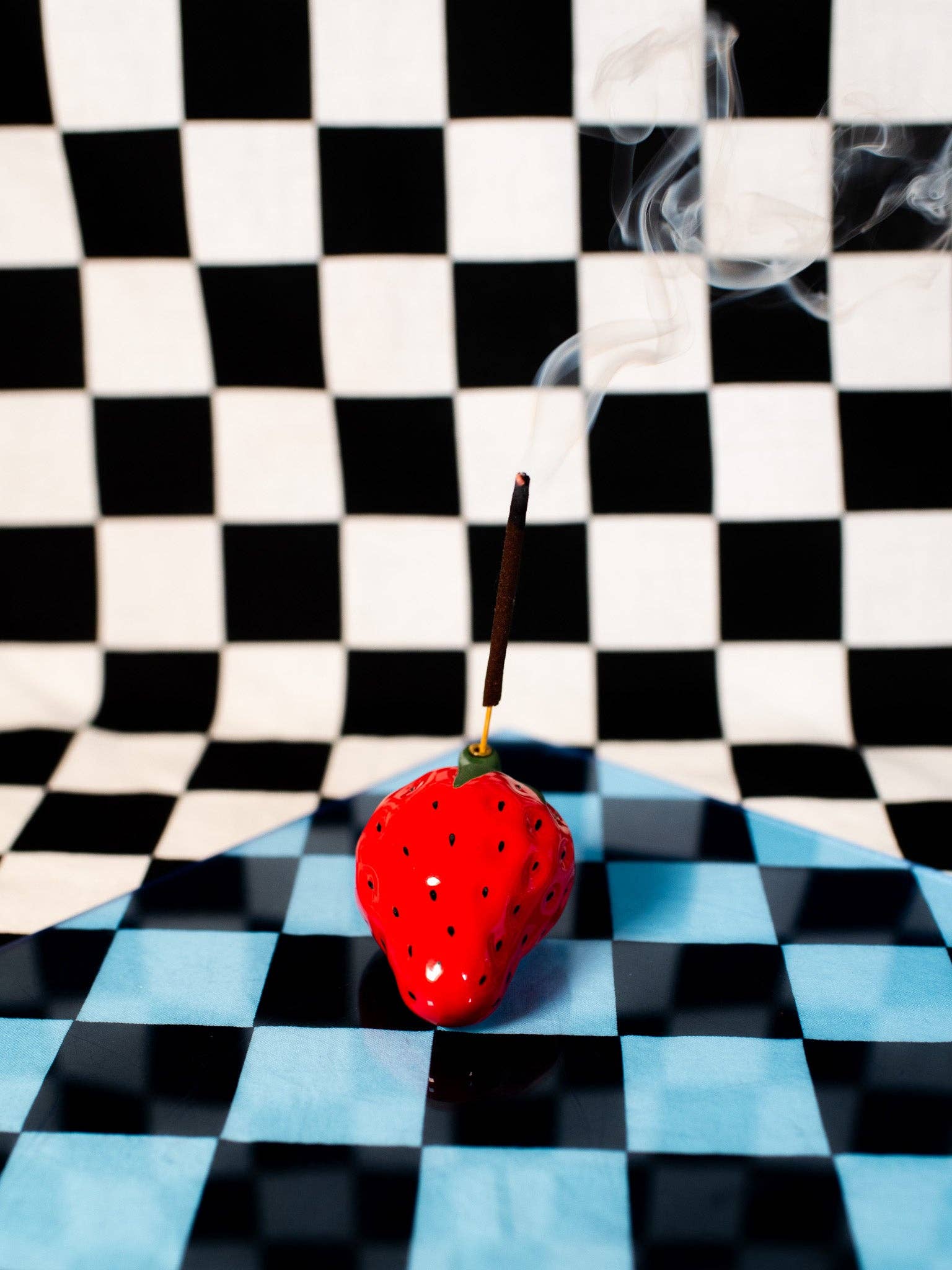 STRAWBERRY INCENSE HOLDER