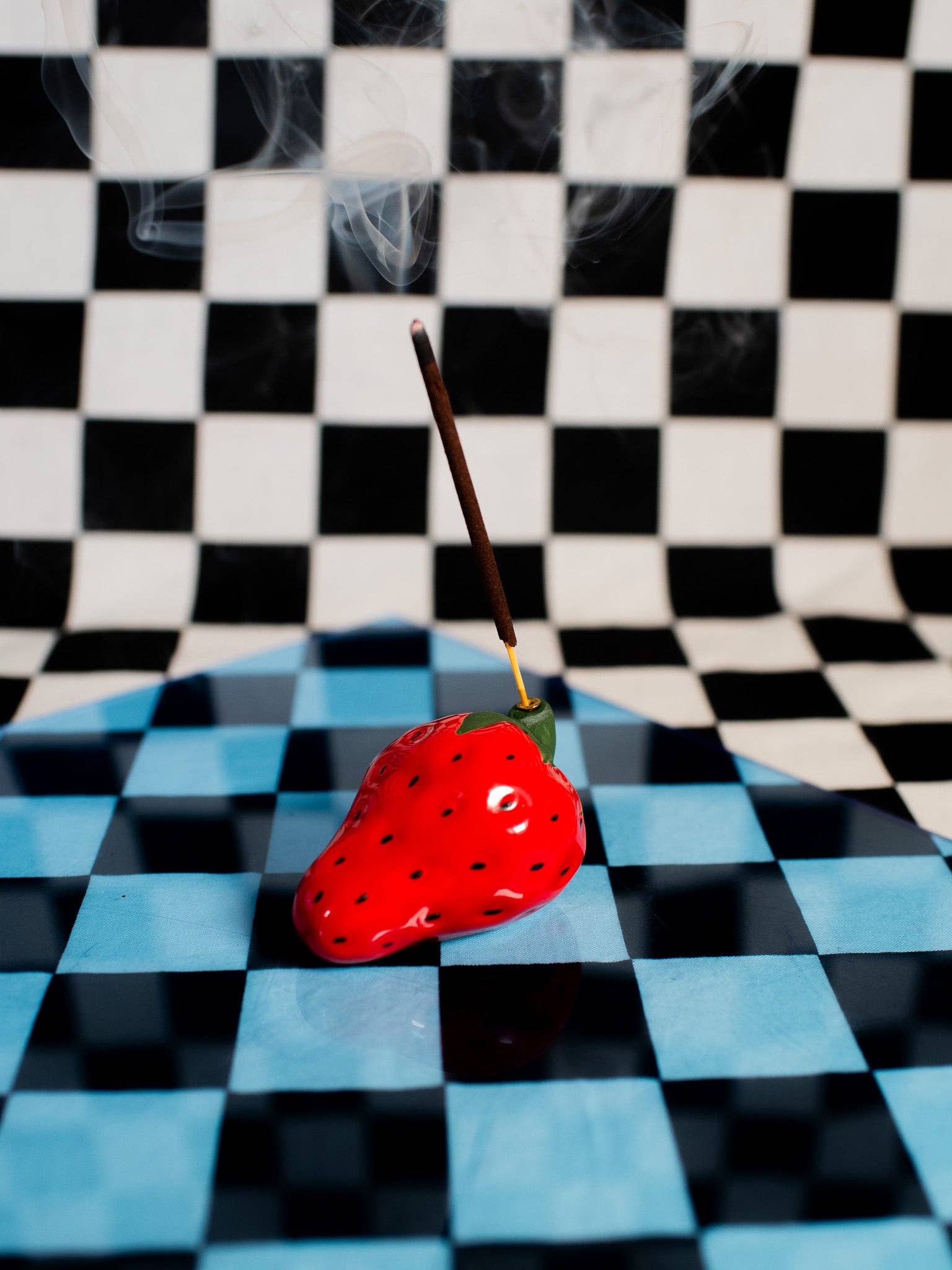 STRAWBERRY INCENSE HOLDER