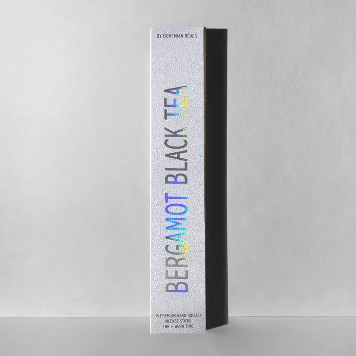 BERGAMOT BLACK TEA HAND ROLLED BOTANICAL INCENSE STICKS