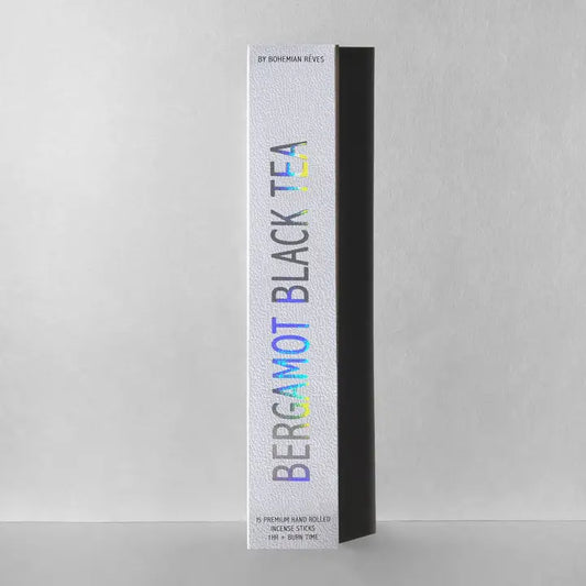 BERGAMOT BLACK TEA HAND ROLLED BOTANICAL INCENSE STICKS