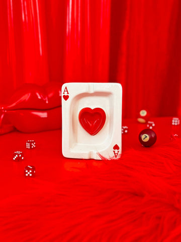 A Shop of Things - Ace of Hearts ash tray