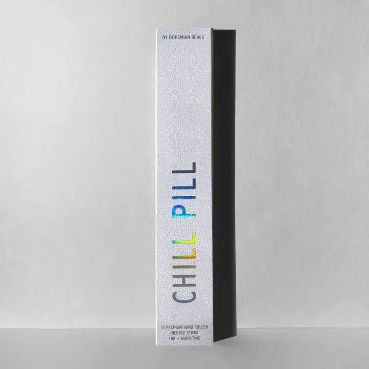 CHILL PILL STRESS RELIEF HAND ROLLED BOTANICAL INCENSE STICK