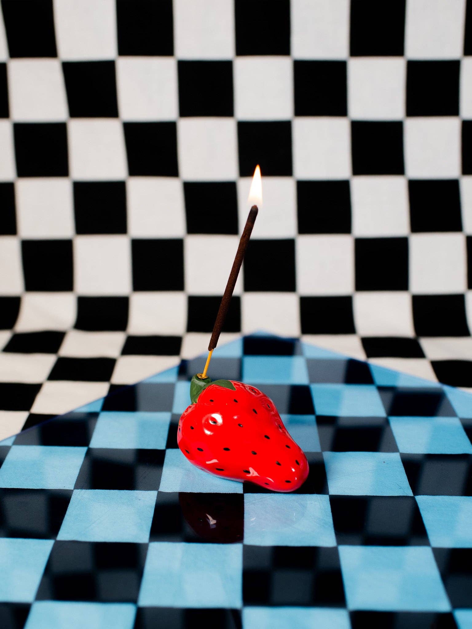 STRAWBERRY INCENSE HOLDER