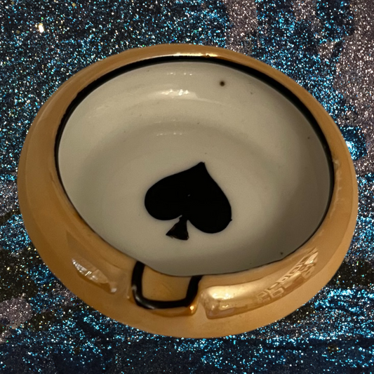 Spade Iridescent Ashtray