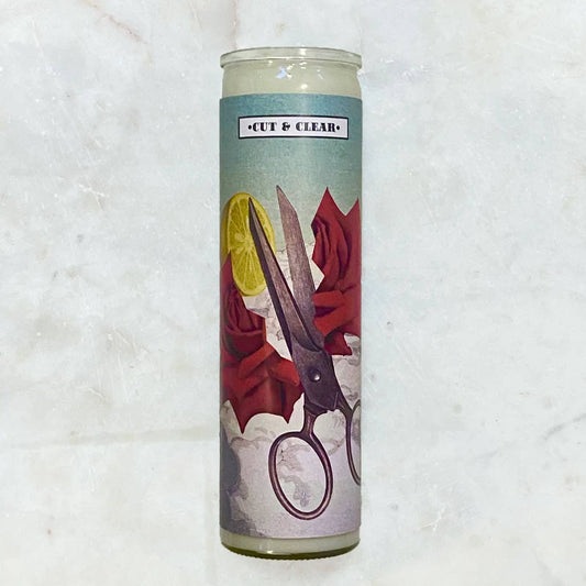 Cut & Clear Altar Candle